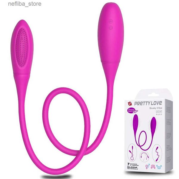 Outros itens de beleza de saúde poderosos vibradores de vibrador dual silicone adulty vibrador g de massageador de massageador de brinquedos adultos para clitóris de casal para adultos 18 L410