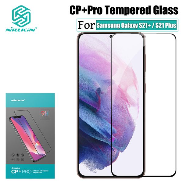 Nillkin CP+ Pro Screen Protector per Samsung Galaxy S21 Plus 5G Anti-GLARE Copertura completa Glass Temped Glass 9H Film