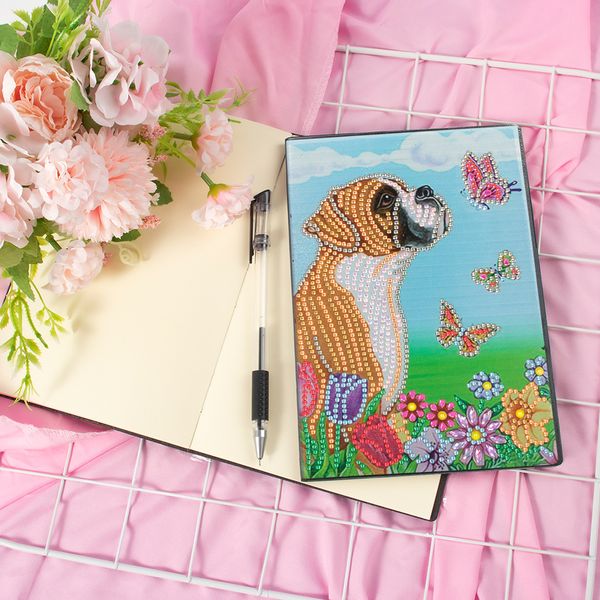 Notebook fai -da -te 5D Dranaggio a forma speciale Diamond Painting Mosaic Emaico Sketchbook Rhinestone Art Hand Craft Kit Nuovo