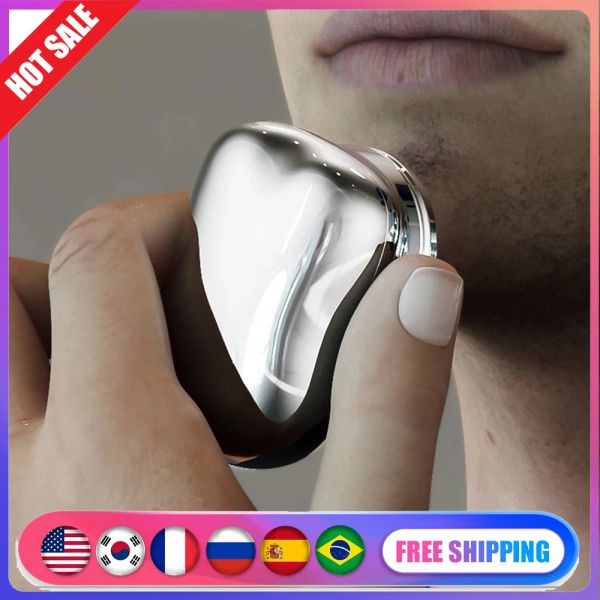 Swavers Electric Shaver USB Регаментированный бритья машина 6 Blade Professional Mini Portable Hair Clipper Beard для деловых путешествий домой