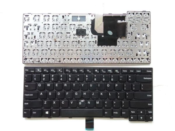 Teclados Novo inglês dos EUA para IBM ThinkPad E450 E450C E455 E460 E465 W450 Nobacklight Black Nowith Point Stick Teclado de laptop