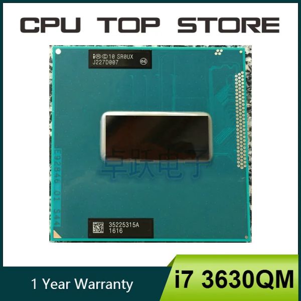 Processador usado i7 3630qm SR0UX 2.4GHz Quad Core 6MB Cache TDP 45W 22NM Laptop CPU Socket G2 HM76 HM77 Processador de notebook