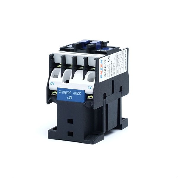 3 Phasenmotor Magnetische Schütze Relais 12A 3p 3 Pol 1no AC 24 V 110 V 220 Volt 380 V Spule CJX2-1210 35mm DIN RAIL Montage