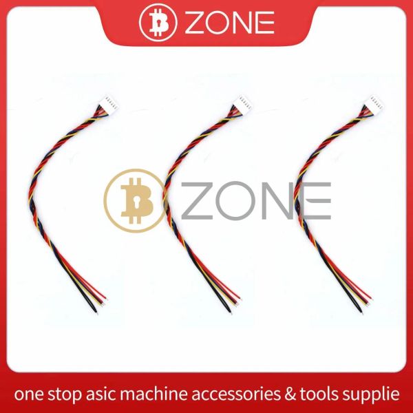 Zincir/Madenci Whatsminer M20 M20S M30 M30S M31 M31S 14cm 6pin Fan Soğutucu Güç Kablosu 14038 140*140*38mm Soğutma Fanı Soğutucu Güç Giriş Hattı