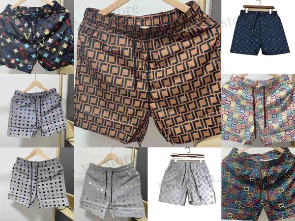 Herren -Shorts Großhandel Sommermode -Kurzfilme Neue Designer -Board Kurzschließend Trocknen Badebekleidung Druckbrett Strandhosen Männer Herren Schwimmshorts T240410