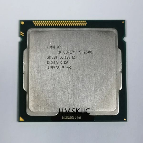 CPUS PC Ноутбук для Intel Core I52500 i5 2500 Quadcore CPU LGA 1155 ПК компьютер на рабочем столе ЦП 100%.