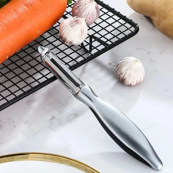 Planejador de aço inoxidável Peeler Multifuncional Sorrindo Planer face Fruta e vegeta