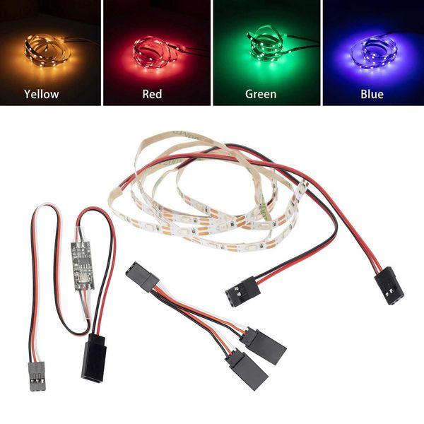 LED Toys Flying Toys Remote LED Light Strip para RC Plano de asa voador de asa fixa 240410