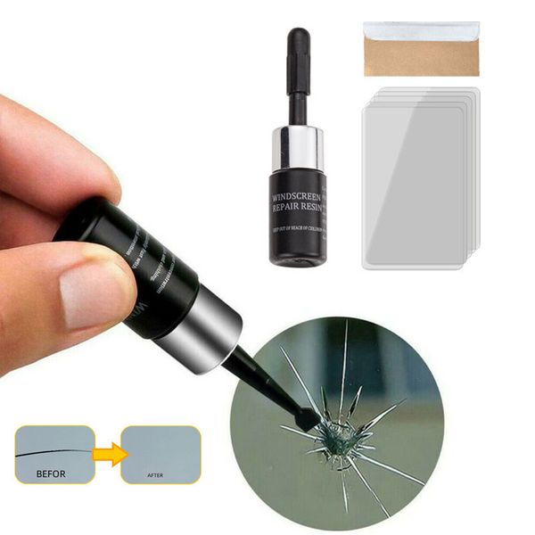 Carro rachado kit de reparo de vidro rachado para pára-brisa nano reparo líquido janela automática pára-brisa Diy-ferramentas de vidro arranhões por atacado Dropshipping