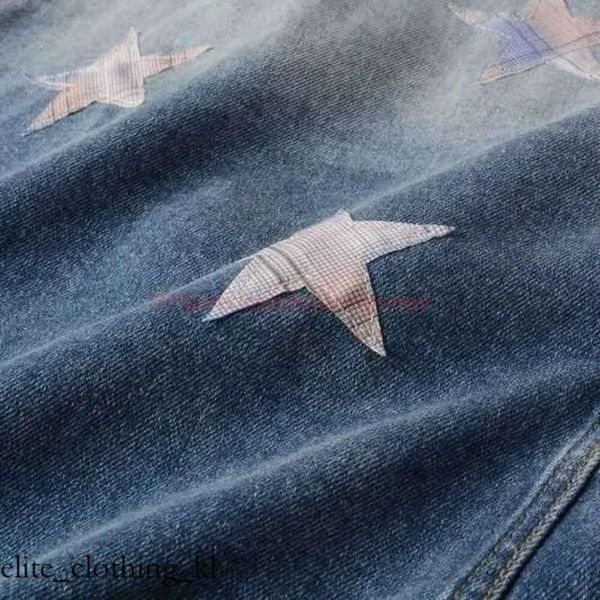 Amirir Schuhjacke Designer Kleidung Denim Jacke Trend Brandneue Jeansmantel Pink Stern Blue Denim Top Mens Jacke 912 Amri Jeansjacke