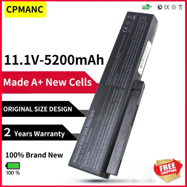 Batterie batterie CPMANC Batteria per laptop per LG R480 R490 R500 R510 R560 R570 R580 R590 R410 E210 E310 E300 EB300 SQU804 SQU805 SQU807