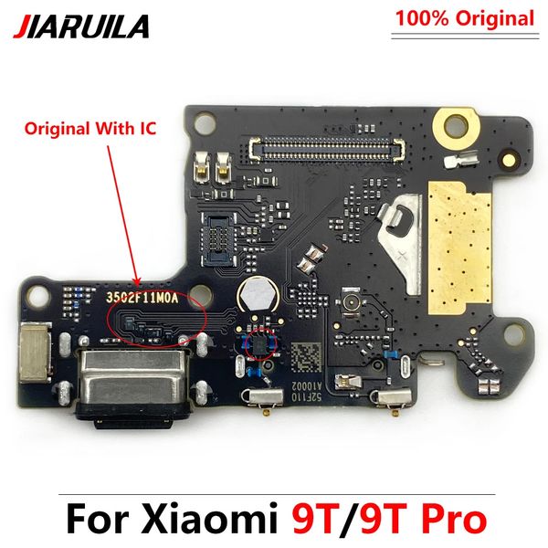 100% оригинальная новая плата зарядного устройства Flex для Xiaomi Mi 9t Pro USB -разъемы.