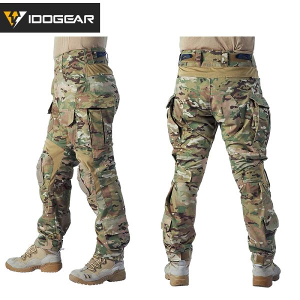 Calças iDoGear G3 Multi-CAMO Combate Troushers Sport Sport Tactical Pants Bant Winter Hunting 3205