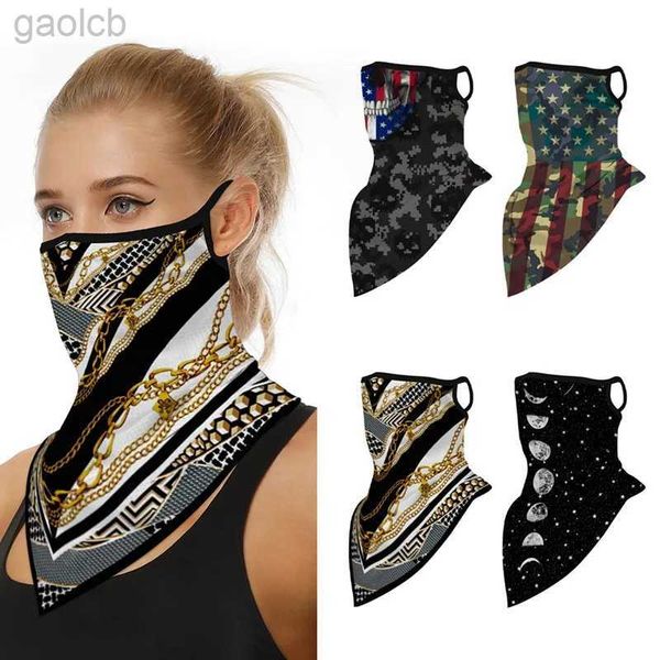 Mascheri per la faccia di moda Gateter gigante American Balaclava Flag gartette di motociclette ciclistica Bandana Bandana di cotone traspirante Scarpa Nuova 24410