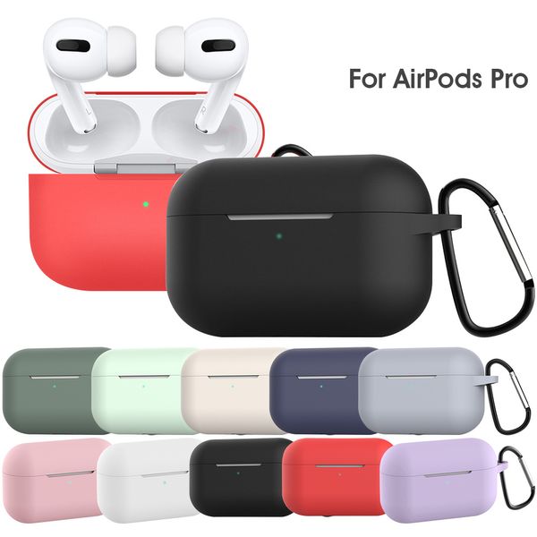 Case di airpod di mela all'ingrosso Case al silicone morbido ultra sottile AirPod COPER COPERO CASA AIRPOD ANTI-DROP PRO CASSI