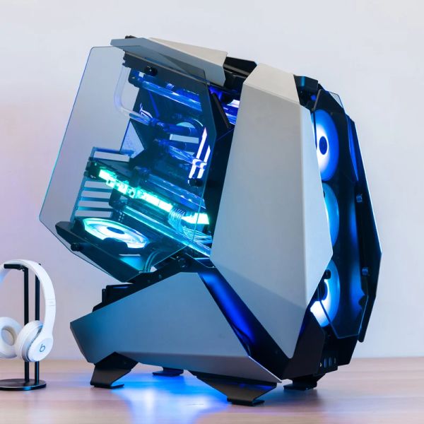 Torri Jonsbo Mod5 Tipo aperto PC Gabinetto Gamer ESports Player Mecha Chassis Support Atx Motherboard 360 WaterCooled 5V Argb PC Case