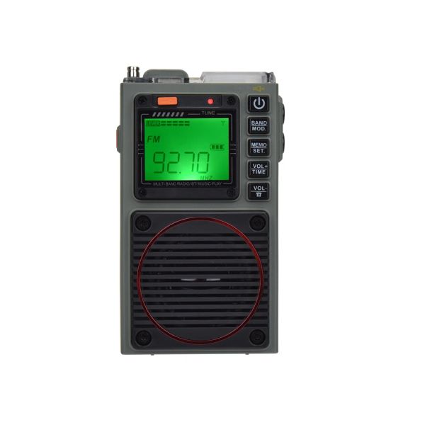 Rádio HRD787 Função Multi AM/FM/SW/WB Full Band Radio Mobile App Mobile Radio Radio Rádio Portátil Bluetooth Digital Card Player para The Idosos