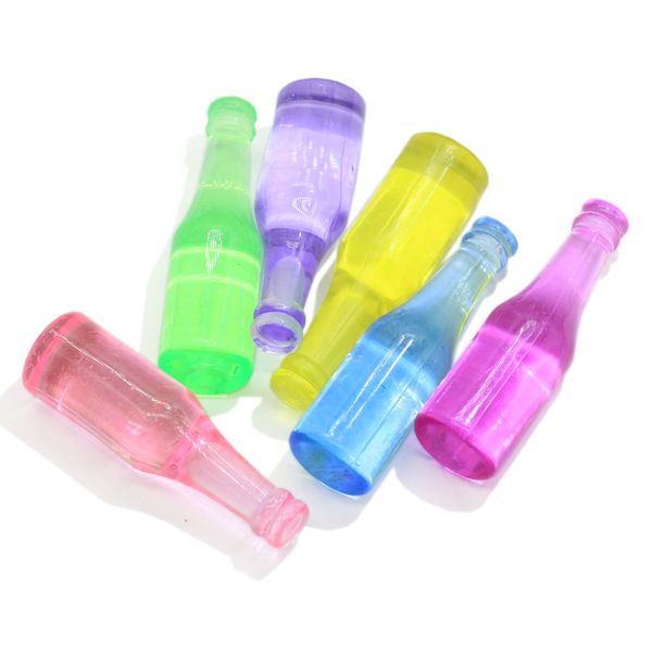 10/20PC Hot Selling Blank Crafts Miniature Bottle Toys Drink Drink Cozinha Sala de estar Desk ornament DIY