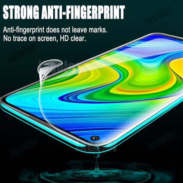 1-3pcs vorderer Hydrogelfilm für Xiaomi Redmi Note 9S 9 S Pro 9Pro Phone Screen Protector Wassergel für Hinweis 9pro nicht Glas