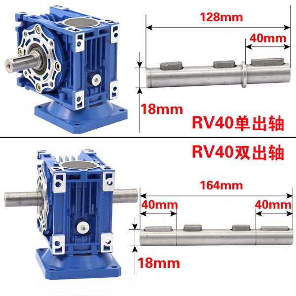 220 V Turbina do motor da engrenagem CA 90 W Small Worm Positive RV30 RV30 ÚNICO OUT Big Torque Motor Motor Motor