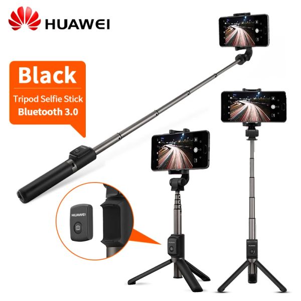 Tripods Original Huawei Selfie Stick Stativ für das Telefon Gimbal Stabilisator Handy Teleskopsticht für YouTube Huawei AF15 Honor AF11