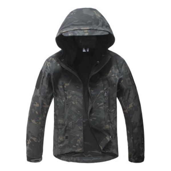 Lurker Hai Skin Skin Softshell V5 Militärische taktische Jacke Männer wasserdichte Mantel Camouflage Kapuze Camo Kleidung