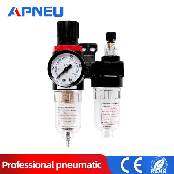Filtro AFC2000 para compressor Regulador de separador de água de água TRAP Filtro de airbrush Pressão de redução da pressão da pressão
