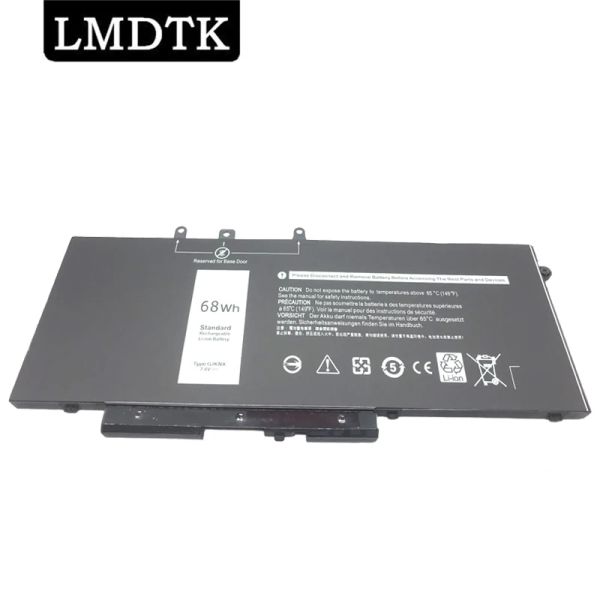 Baterias LMDTK Nova bateria de laptop GJKNX para Dell Latitude E5480 5580 5490 5590 Precision M3520 M3530 GD1JP 7.6V 68WH