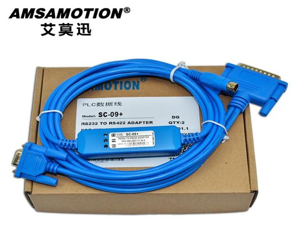 SC09 для Mitsubishi FX серия программного кабеля PLC Serial Port RS232 Line SC09 Cables4463125