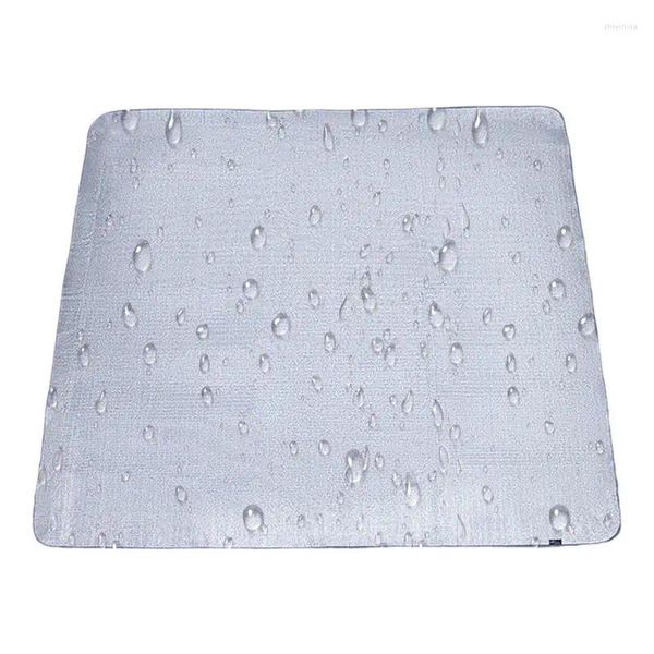 Tappeti tappetini picnic pad ispessato a doppio strato impermeabile 78.74x70.86 pollici pellicola in alluminio coperta da esterno per