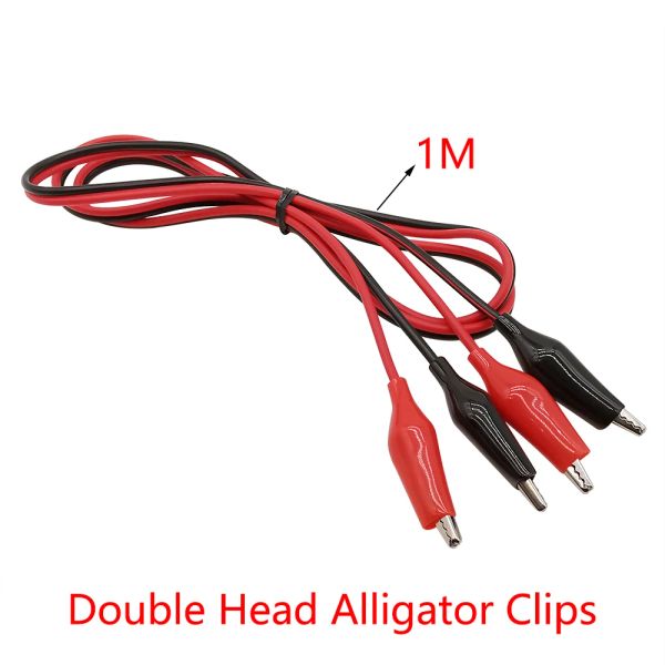 Alligator Cilps zu USB/Bananen -Stecker -Testkabel Blei -Jumper -Draht männliche Frau DC 5.5X2.1 Krokodil -Clip -Sonde Netzteil Adapter