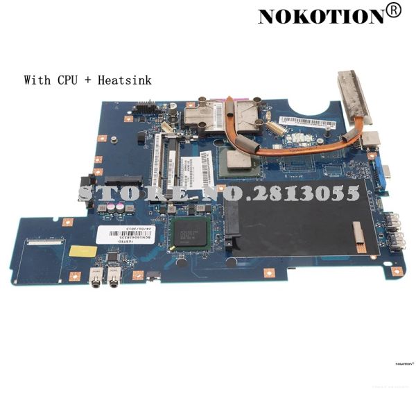 Placa -mãe NokOtion Kiwa7 LA5082p Placa principal para Lenovo Ideapad G550 15,6 polegadas Laptop Placa -mãe GL40 DDR3 Intel uma GPU GPU CPU grátis