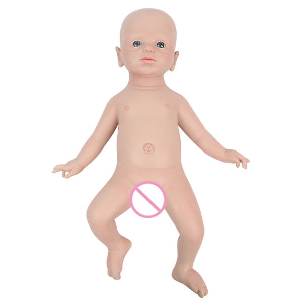 Ivita WG1534 53cm 4,06kg 100% Silicone Reborn Doll Baby Toys Realistic Toys Soft Like Like para crianças Presente de Natal