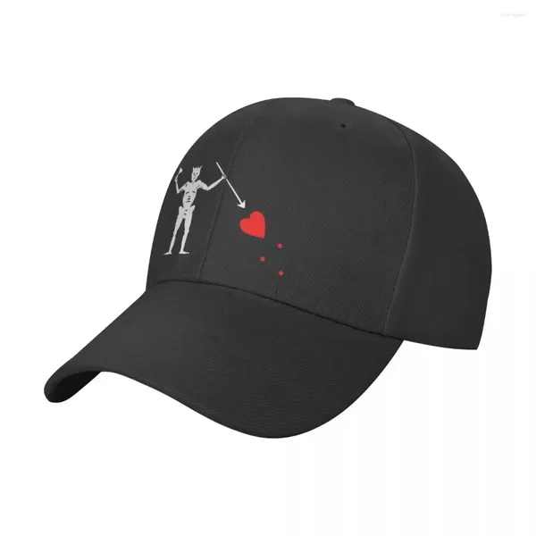Ballkappen Edward Teach (Blackbeard) Piratenflagge Baseball -Mütze Hats Hut -Mann für die Männer von Sun Designer Frauen für Frauen
