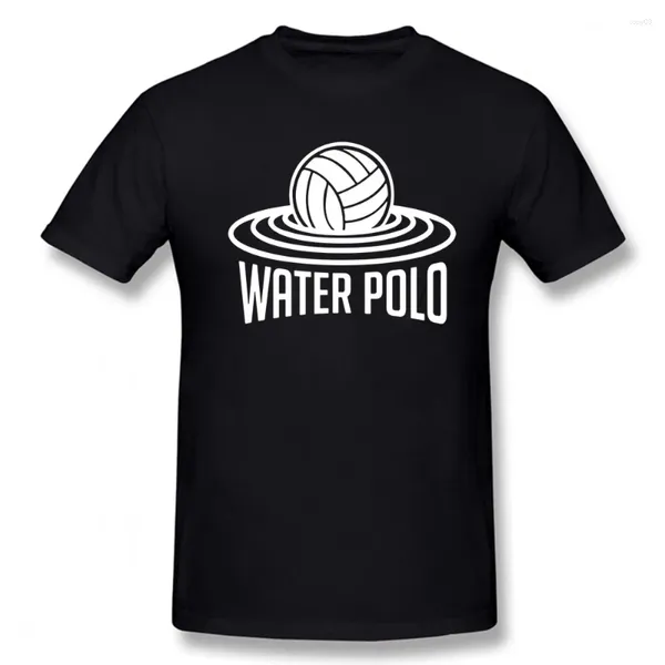 Мужские рубашки T Cool Water Polo день рождения забавный унисекс графический винтажный хлопок с короткими рукава