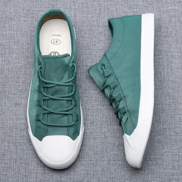 Scarpe casual 2024 tela in stile Sneakers semplice autunno autunnale alla moda traspirante vulcanizzare mocassini coreani tutta la partita