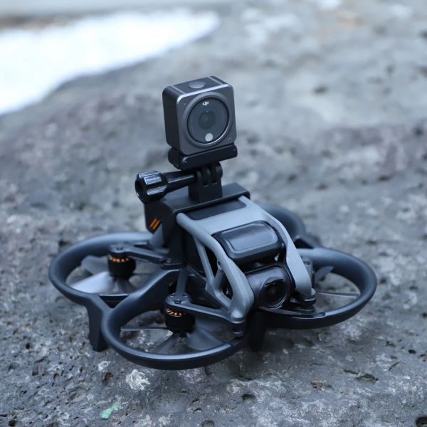 Drone Kamera Ürün Braket Adaptör Montaj Kelepçesi Tutucu Donanma Kitabı Dron Aksesuarları İçin Genişleme Kiti El Feneri
