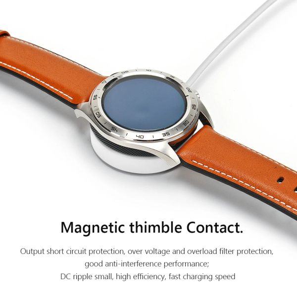 Magnetisch tragbares Smartwatch -Ladegerät USB Fast Ladedock Watch Ladegerät für Huawei Uhr GT/GT2 Honor Watch Magic 2/GS Pro Pro