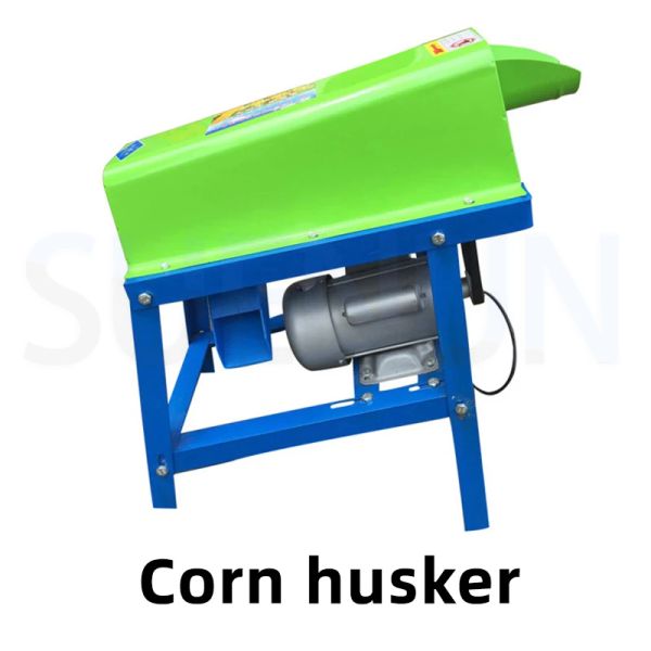 Processadores pequenos domésticos de milho elétrico Fazenda da fazenda doméstica Máquina de descascamento de milho