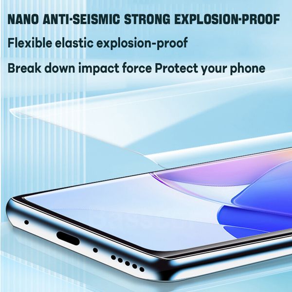 4pcs Hydrogel Film Screen Protector per Samsung Galaxy S22 S21 S20 Fe Ultra S9 S8 S10 Plus A53 Protettore dello schermo per Nota 20 10