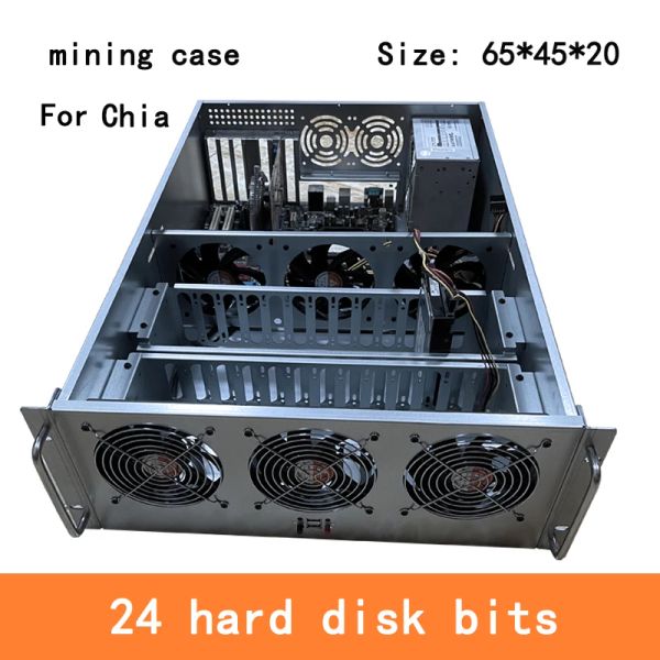 TOWERS 4U Server Case per scheda grafica Madomica 24 Disk Frame telaio Server Connessione diretta Bit Disk Hard Bit ATX Standard