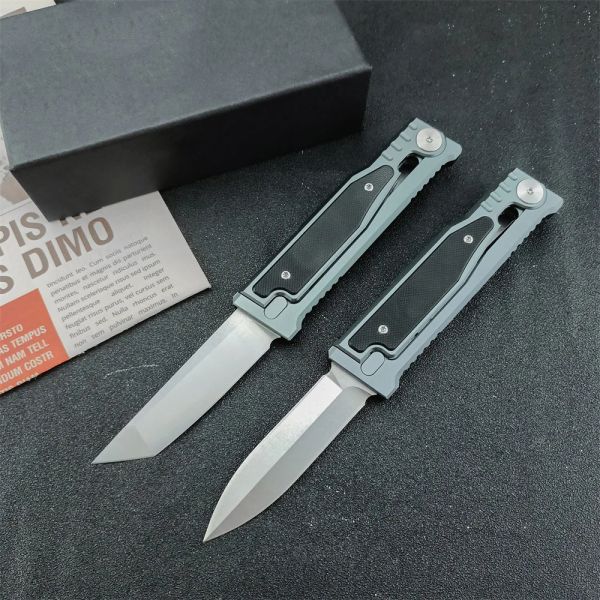 Reate Messer Taktisch unterstütztes Öffnen im Freien Taschenmesser D2 Blade T6 Aluminium Eingelegtes G10 Griff Klappmesser Überlebensjagd -Werkzeuge Geschenk