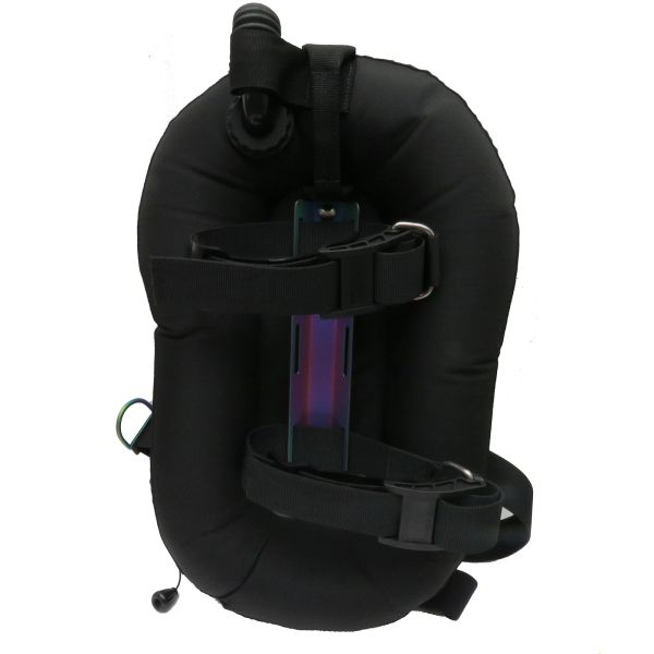 1 peça Adaptador de tanque de mergulho com liga de titânio de 1 peça para o suporte traseiro BCD STA SCUBA DIVING SUPORTE ENGRENAGEM