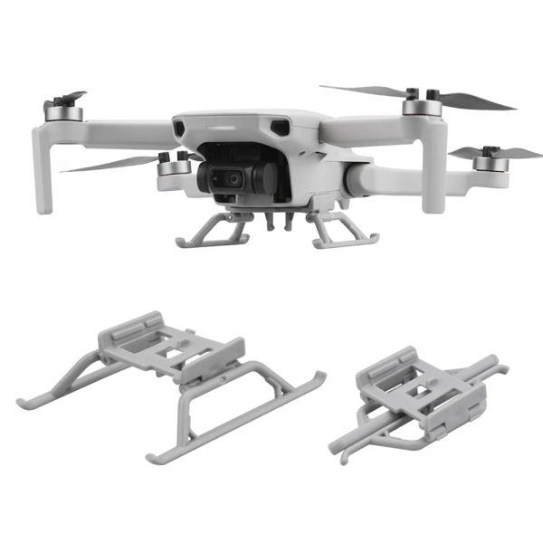 Mavic mini/mini 2/mini se yükseklik genişletilmiş bacak koruyucusu hızlı serbest bırakma ayakları dron aksesuarları için dron drone katlanabilir iniş dişlisi