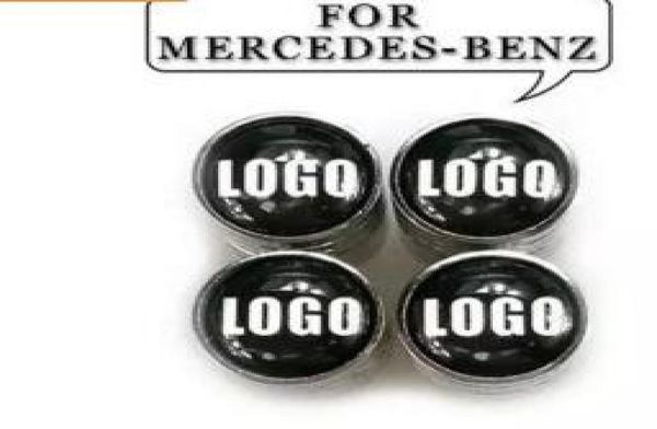 Auto Sticker Tire Caps для крышки штока для воздушного клапана колеса для безопасности для Mercedes-1700641