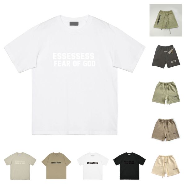 Мужская повседневная летняя футболка и шорты, которые складываются на свободную белую хип-хоп уличная одежда футболки футболка