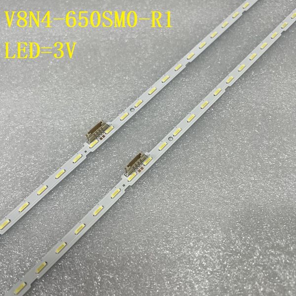 54LED (3V) LED LIGHT PARA TV V8N4-650SM0-R1 BN96-46032A UE65RU7405U UN65NU7500 UN65RU7400 UN65RU9000 UN65RU8000 UE65RU8000