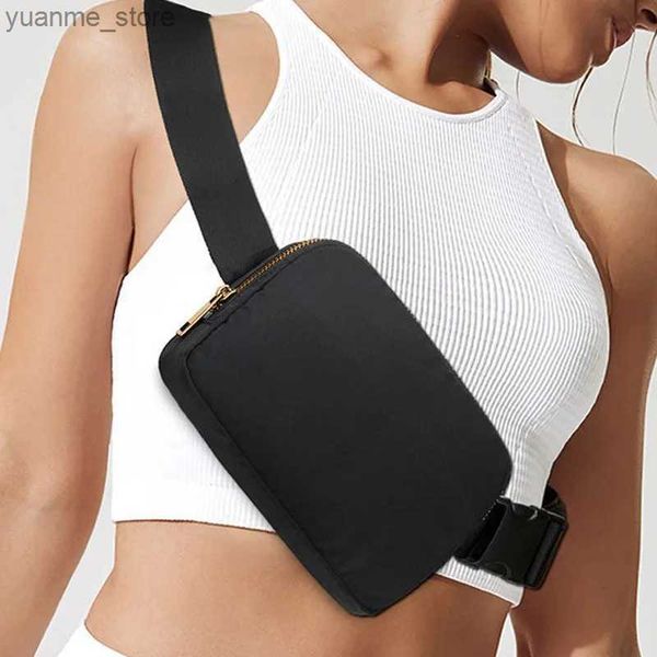 Sportsäcke Herren und Frauen Freizeit im Freien mit großer Kapazität wasserdichtem Koffer Nylon Tailentasche Mobiltelefon Tasche Y240410