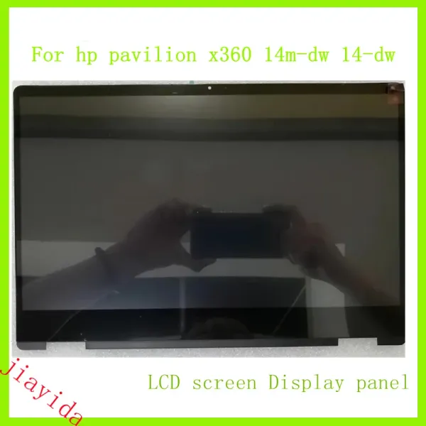 Bildschirm für HP Pavilion x360 14dh 14dw 14m DW Laptop Touchscreme Digitalisierer LCD -Anzeige Montage TPNI137 TPNW139