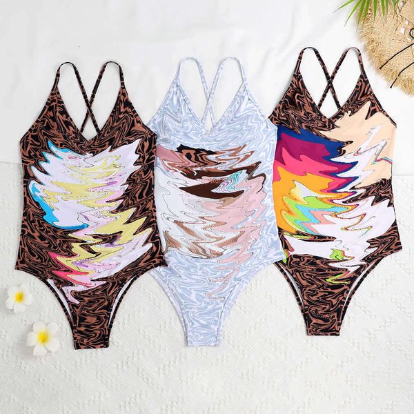 2023 Designer sexy Simias de maiô Lycra 2f Biquíni conjunto de roupas de banho Têxtil baixa cintura Bathing S ggitys